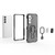 Samsung Galaxy S26+ Metal Kickstand TPU Hybrid PC Phone Case - Black