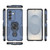 Samsung Galaxy S26+ Metal Kickstand TPU Hybrid PC Phone Case - Blue