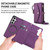 Samsung Galaxy S26+ Multifunctional Wallet Detachable Leather Phone Case with Lanyard - Dark Purple
