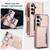 Samsung Galaxy S26+ Multifunctional Wallet Detachable Leather Phone Case with Lanyard - Rose Gold