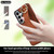 Samsung Galaxy S26+ Non-slip Full Coverage Ring PU Phone Case with Wristband - Brown
