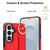 Samsung Galaxy S26+ Non-slip Full Coverage Ring PU Phone Case with Wristband - Red