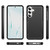Samsung Galaxy S26+ Pioneer Armor Heavy Duty PC Hybrid TPU Phone Case - Black