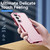 Samsung Galaxy S26+ Pioneer Armor Heavy Duty PC Hybrid TPU Phone Case - Pink+Rose Red