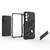 Samsung Galaxy S26+ Punk Armor 2 in 1 PC + TPU Shockproof Phone Case with Invisible Holder - Red