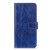 Samsung Galaxy S26+ Retro Crazy Horse Texture Leather Phone Case - Blue