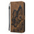 Samsung Galaxy S26+ Retro Skin Feel Butterflies Embossing Horizontal Flip Leather Phone Case - Brown