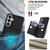 Samsung Galaxy S26+ RFID Anti-theft Card Ring Holder Phone Case - Black