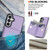 Samsung Galaxy S26+ RFID Anti-theft Card Ring Holder Phone Case - Purple