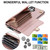 Samsung Galaxy S26+ RFID Card Slot Phone Case with Long Lanyard - Rose Gold