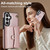 Samsung Galaxy S26+ RFID Card Slot Phone Case with Long Lanyard - Rose Gold