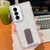 Samsung Galaxy S26+ Rhinestone Glitter TPU 4-corners Anti-fall Phone Case with Holder - White
