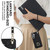 Samsung Galaxy S26+ Rhombic Texture Card Bag Phone Case with Long Lanyard - Black