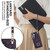 Samsung Galaxy S26+ Rhombic Texture Card Bag Phone Case with Long Lanyard - Dark Purple
