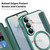 Samsung Galaxy S26+ Shield MagSafe RFID Anti-theft Leather Phone Case - Green