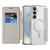 Samsung Galaxy S26+ Shield MagSafe RFID Anti-theft Leather Phone Case - Grey