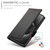 Samsung Galaxy S26+ Side Buckle Magnetic Frosted Leather Phone Case - Black