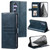 Samsung Galaxy S26+ Simple 6-Card Wallet Leather Phone Case - Navy Blue
