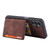 Samsung Galaxy S26+ Skin Feel Dream RFID Anti-theft PU Card Bag Phone Case - Coffee