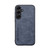 Samsung Galaxy S26+ Skin Feel Magnetic Leather Back Phone Case - Blue