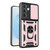 Samsung Galaxy S26+ Sliding Camera Cover Design TPU+PC Phone Case - Rose Gold