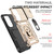 Samsung Galaxy S26+ Sliding Camshield Holder Phone Case - Gold