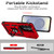 Samsung Galaxy S26+ Sliding Camshield Holder Phone Case - Red