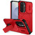 Samsung Galaxy S26+ Sliding Camshield MagSafe Holder Phone Case - Red