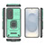 Samsung Galaxy S26+ Sliding Camshield TPU + PC Shockproof Phone Case with Holder - Green