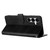 Samsung Galaxy S26+ Solid Calf Texture Flip Leather Phone Case - Black