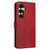 Samsung Galaxy S26+ Solid Calf Texture Flip Leather Phone Case - Red