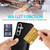 Samsung Galaxy S26+ Solid Color Card Slots Bracket PU Phone Case - Black