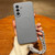 Samsung Galaxy S26+ Solid Color Liquid Silicone Magnetic Phone Case with Lanyard - Grey
