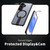 Samsung Galaxy S26+ Star Shine Series TPU + PC MagSafe Phone Case with Fold Holder - Black