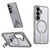 Samsung Galaxy S26+ Star Shine Series TPU + PC MagSafe Phone Case with Fold Holder - Grey