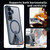 Samsung Galaxy S26+ Star Shine Series TPU + PC MagSafe Phone Case with Fold Holder - Navy Blue