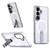 Samsung Galaxy S26+ Star Shine Series TPU + PC MagSafe Phone Case with Fold Holder - Transparent