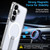 Samsung Galaxy S26+ Star Shine Series TPU + PC MagSafe Phone Case with Fold Holder - Transparent