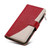 Samsung Galaxy S26+ Stitching Multi-card Zipper Wallet Leather Phone Case with Short Strap - Red
