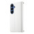 Samsung Galaxy S26+ Stitching Multi-card Zipper Wallet Leather Phone Case with Short Strap - White