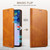Samsung Galaxy S26+ Suteni Calf Texture Horizontal Flip Leather Phone Case - Khaki