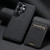 Samsung Galaxy S26+ Suteni H16 Litchi Texture Leather Detachable Wallet Back Phone Case - Black