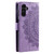 Samsung Galaxy S26+ Totem Flower Embossed Leather Phone Case with Lanyard - Purple