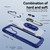 Samsung Galaxy S26+ TPU + PC Lens Protection Phone Case with Ring Holder - Blue