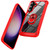 Samsung Galaxy S26+ TPU + PC Lens Protection Phone Case with Ring Holder - Red