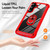 Samsung Galaxy S26+ TPU + PC Lens Protection Phone Case with Ring Holder - Red