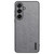 Samsung Galaxy S26+ Tree Bark Leather Shockproof Phone Case - Grey