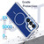 Samsung Galaxy S26+ Vibrant Dual-color TPU + Acrylic Magnetic Phone Case - Blue