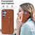 Samsung Galaxy S26+ Wristband Vertical Flip Wallet Back Cover Phone Case with Long Lanyard - Brown