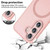 Samsung Galaxy S26+ XDcase Skin Feel Magnetic Frosted Phone Case with Lens Film - Pink